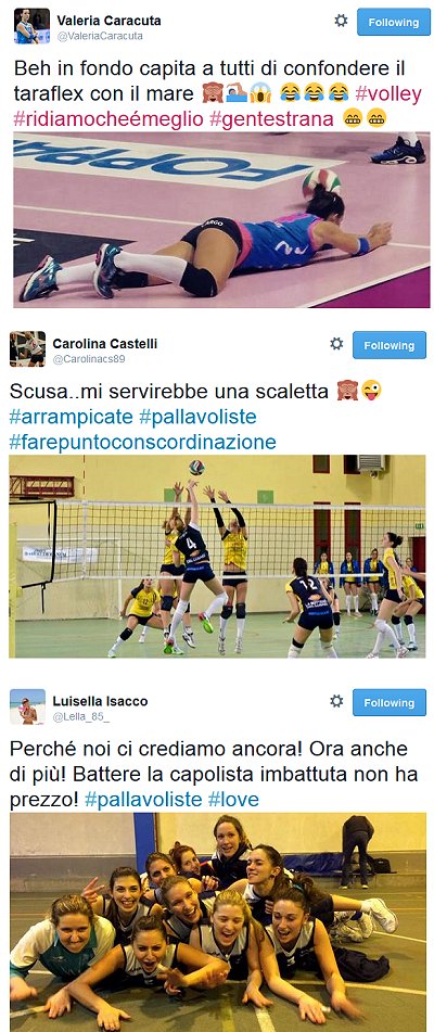 Twitter pallavoliste