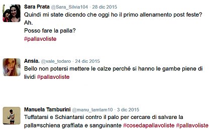 Twitter pallavoliste