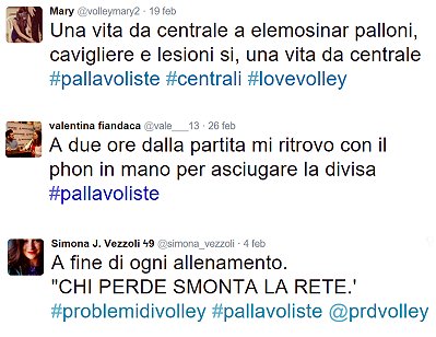 Twitter pallavoliste
