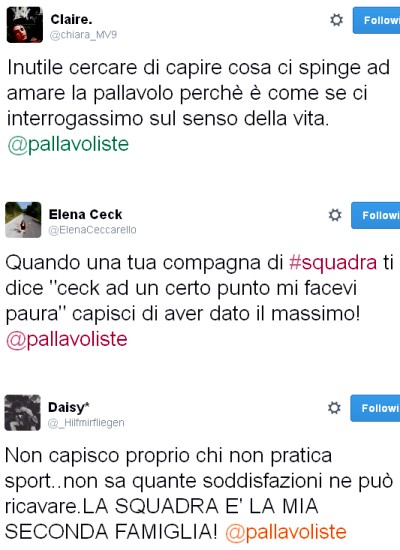 Twitter pallavoliste